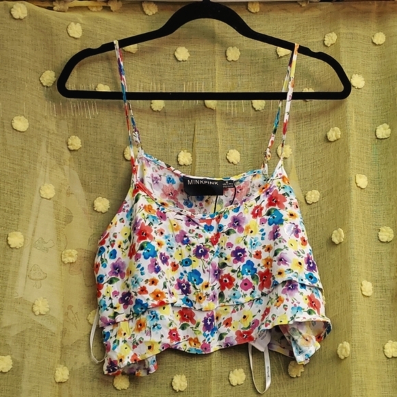 NWT ☀️ PacSun Crop w Adjustable straps - Picture 8 of 8